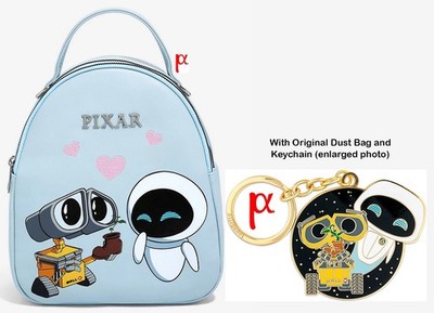 Disney Pixar Wall-E Eve Boot Plant Hearts Backpack Exclusive Loungefly Keychain
