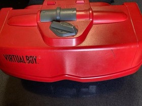 NINTENDO Virtual Boy Console Controller AC Adapter Tap and 5 Games Set