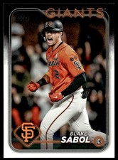 2024 Topps Blake Sabol San Francisco Giants #521
