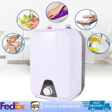 1500W Instant Electric Faucet Tap Under Sink Hot Water Heater Kitchen Home