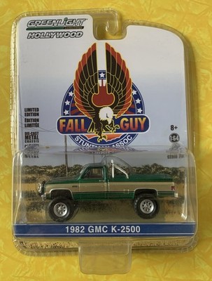 Greenlight Hollywood Green Chase Fall Guy 1982 GMC K-2500 1:64