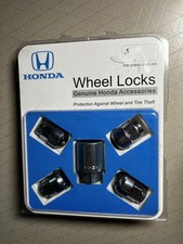 Genuine Oem Honda 08w42-sna-100 Chrome Wheel Lock Set Genuine Oem Honda 08w42-sna-100 Chrome Wheel Lock Set