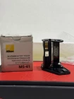 #30487-Nikon MS-41, 3V lithium battery holder magazine battery holder for F6, NEW