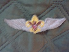 Vintage AIR SCOUT Universal Wings Patch BSA Boy Scout Unform NOS #3