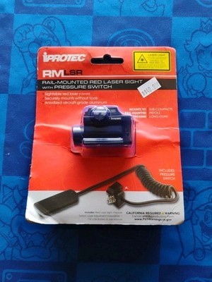 iProtec Rail-Mount Red Firearm Laser Sight New Sealed