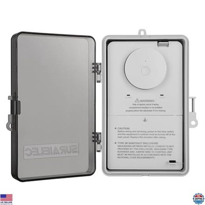 SURAIELEC Smart WiFi Pool Timer   40 AMP, 2HP Controller for 120/240/277 VAC