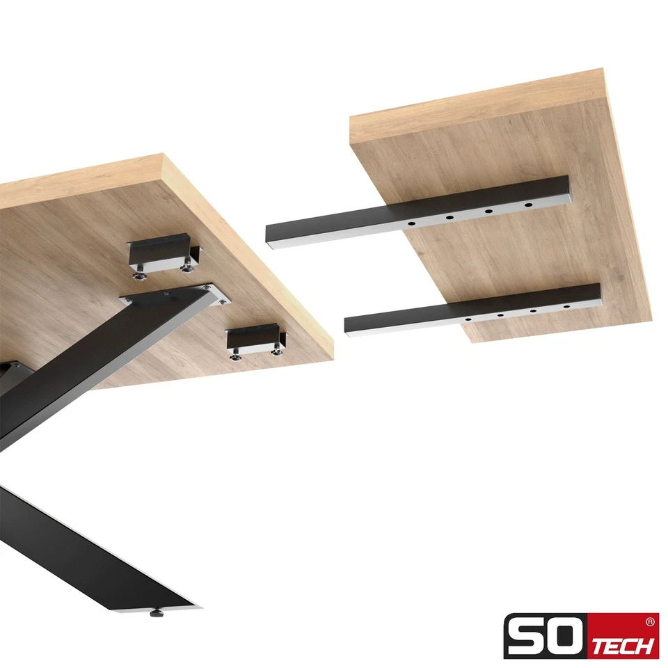 Tischgestelle Tischuntergestell Tischbeine Tischfuß Esstisch SPIDER Stahl SOTECH - Bild 4 von 4