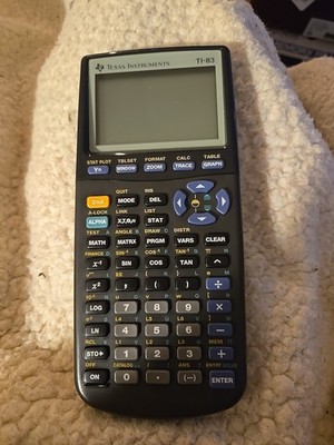 Texas Instruments TI-83 Handheld Graphing Calculator