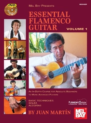 ESSENTIAL FLAMENCO GUITAR: VOLUME 1 By Juan Martin And Patrick Campbell *VG+*
