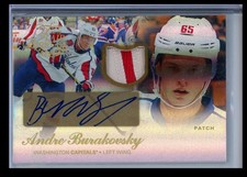 2014-15 Fleer Showcase Flair Patch Auto Andre Burakovsky Rookie Auto 23/49 #60