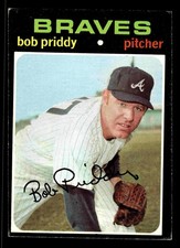 1971 Topps Bob Priddy #147 - Atlanta Braves
