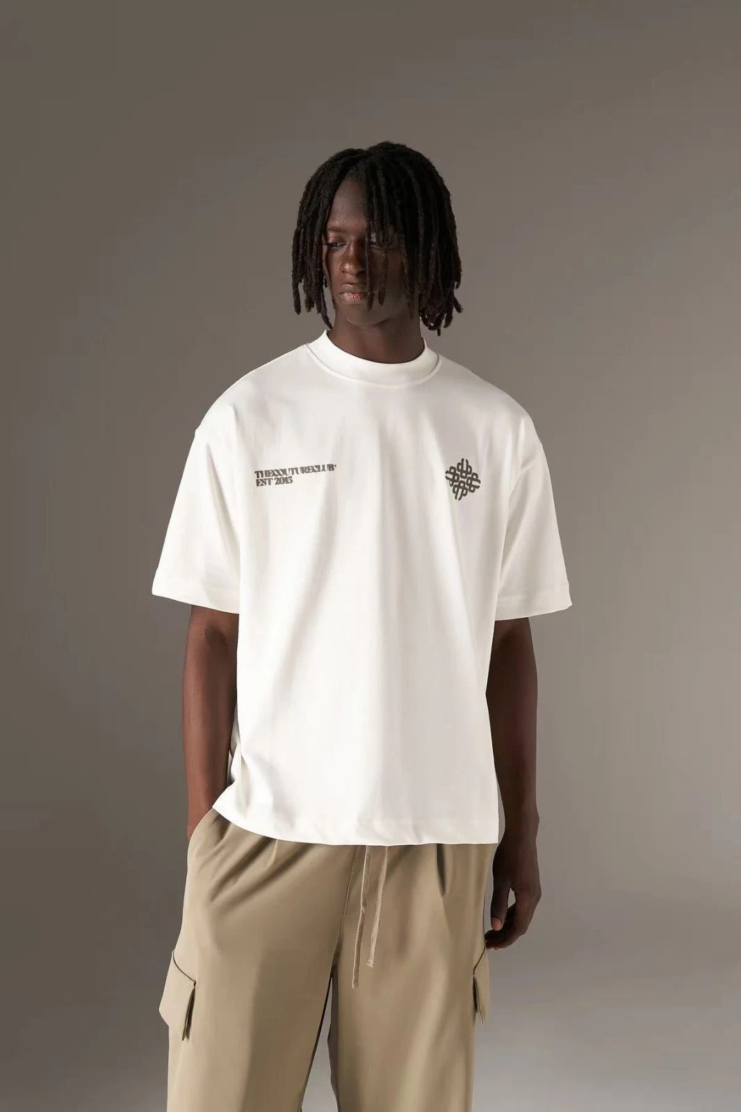 The Couture Club Tee Men's White & Black Short Sleeved T-Shirt S-M-L-XL
