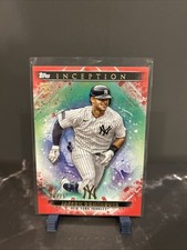 2024 Topps Inception - Jasson Dominguez Red /75 (RC)  - Yankees - #38