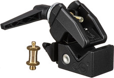 Manfrotto 2909 Super Clamp with 2907 Short Stud,Black,5.3 X 4.1 X 2.6 Inches