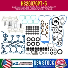 3.6L Full Head Gasket Bolts Kit For 09-16 Chevrolet Tranverse Buick Enclave GMC