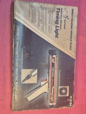 Vintage Sears Craftsman Inductive Advance Timing Light Chrome 161.219400 Boxed