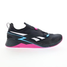 Reebok Nano X3 Froning Mens Black Synthetic Athletic Cross Training Shoes
