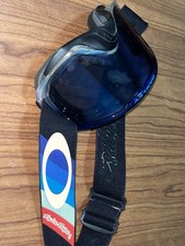 Oakley Blue Lens Clear Frame Ski Snowboard Go...