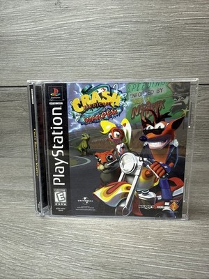 Crash Bandicoot: Warped (PS1 Sony PlayStation 1) Black Label
