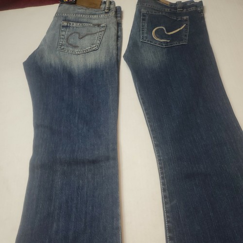 (2) NWT vtg Women's Roya Jeans Stonewashed Faded Light Blue Boot Cut sz 27 x 34 - Picture 8 of 12