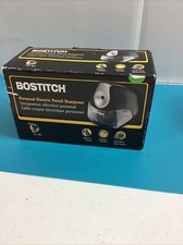 Bostitch Personal Electric Pencil Sharpener Black New In Box