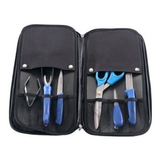 Malette 6 couteaux et ustensiles pour le poisson Tom Press fabriquée en France -