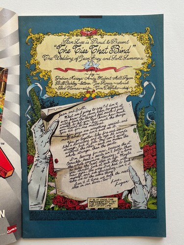 X-Men #30 (1994) Marriage of Scott Summers & Jean Grey FN+ range crease - Picture 5 of 7