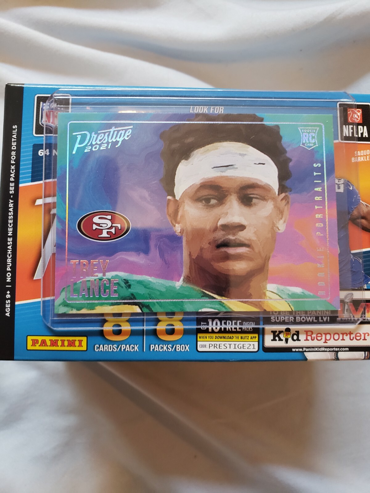 TREY LANCE ~ 2021 Panini Prestige ROOKIE PORTRAITS SSP