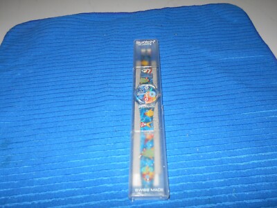 New Original Unopened Swatch Watch In Case Swiss Made Quartz N/MINT