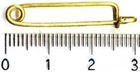 Badge Pins 30mm Length, Lot Of 10 Copies (0163)
