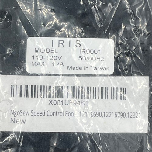 IRIS IR0001 Sew-Link Controllo Velocità Pedale Spina Scaglionata - NUOVO, MAI APERTO - Foto 6 di 6