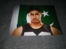 Mustafa Ali Signed 8x10 Wwe Nxt 205 Live