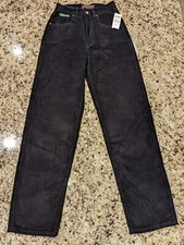 Empyre Tori 90s Sk8 Corduroy Skate Women's Pants Loose Fit Black size 2 / 26