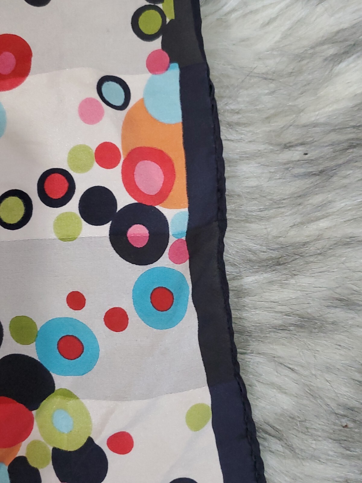 Multifunctional Polka Dot Circles Multicolored Sq… - image 3