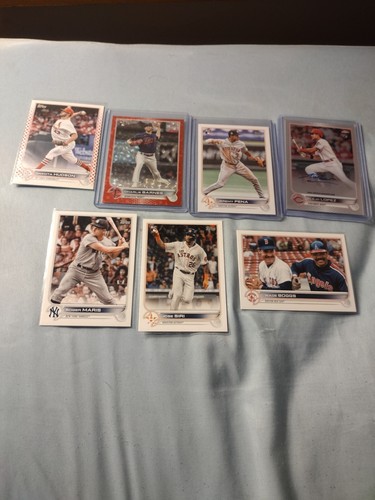 2022 Topps Custom Lot including Jeremy pena Update rookie and Dakota Hudson  - Picture 1 of 9