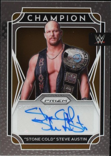 Stone Cold Steve Austin 2022 Panini Chronicles WWE HOF Auto #HF