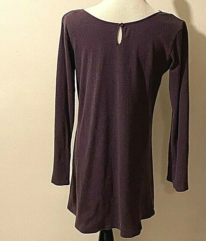 UNDERCOVER Abito midi Victoria's Secret donna taglia M medio bordeaux manica lunga