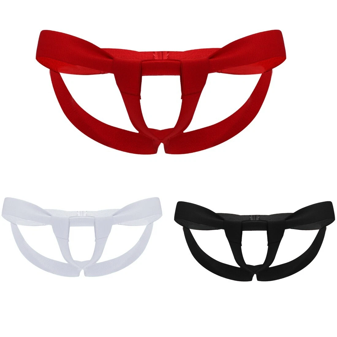 Sexy Mens Jock straps Briefs Open Butt Enhancing Strap Clubwear