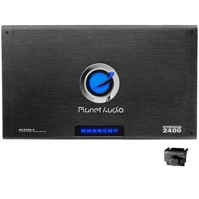PLANET AUDIO ANARCHY 1800W RMS | 2400W MAX 4-CHANNEL CLASS AB AMPLIFIER CAR AMP