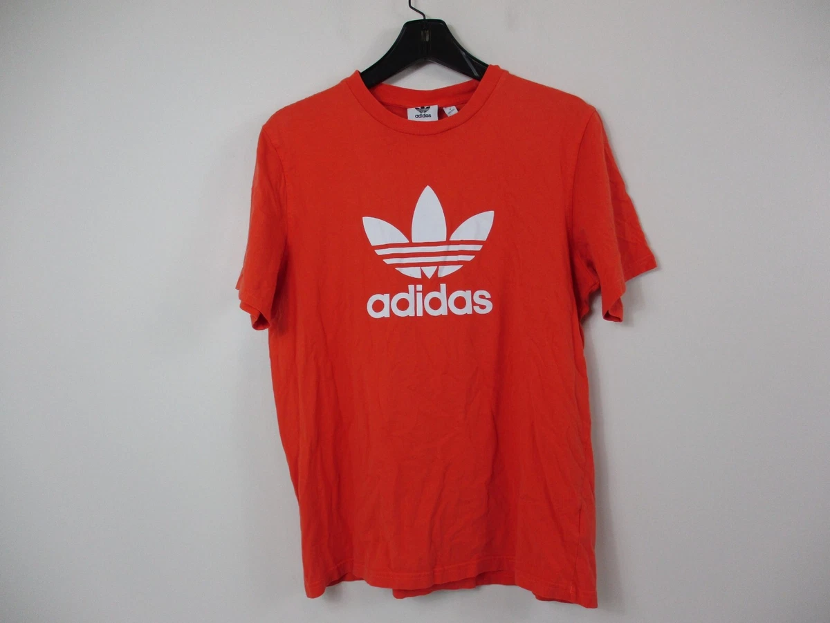 Orange and white adidas shirt sales