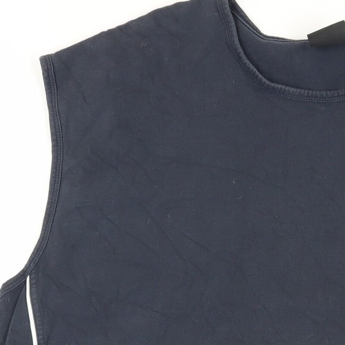 Asics Men's Blue Sleeveless Crew Neck T-Shirt 2XL - Picture 5 of 12
