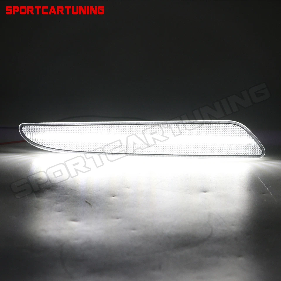 LED Bumper Side Marker Light For 07-09 Mercedes Benz W211 E320 E350 E550 E-Class — 第 2/4 张图片