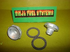 Pair Of Power Valve Plug W Gaskets For Holley Bg Demon Carburetor 650 750 850 