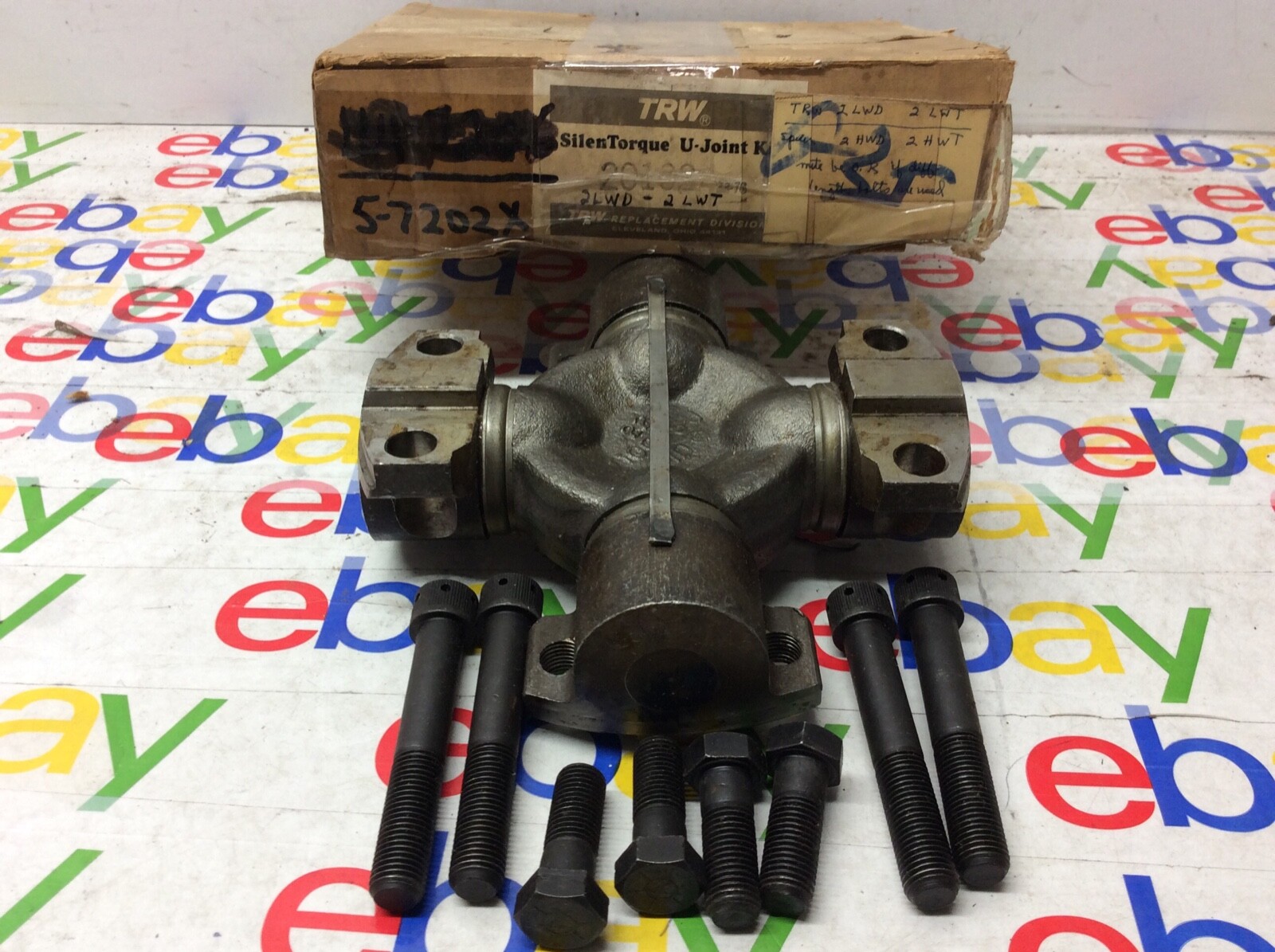 nos-spicer-5-7202x-u-joint-kit-ebay