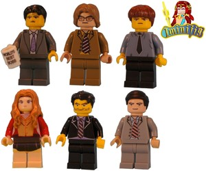 lego the office minifigures