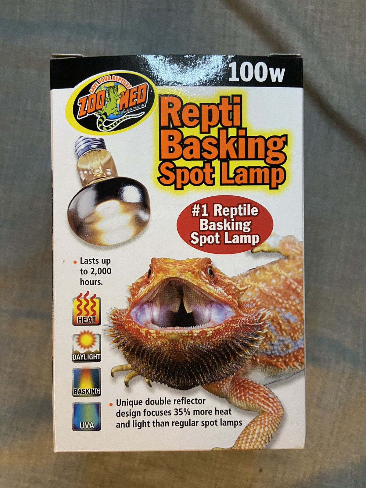 basking spot lamp 100w