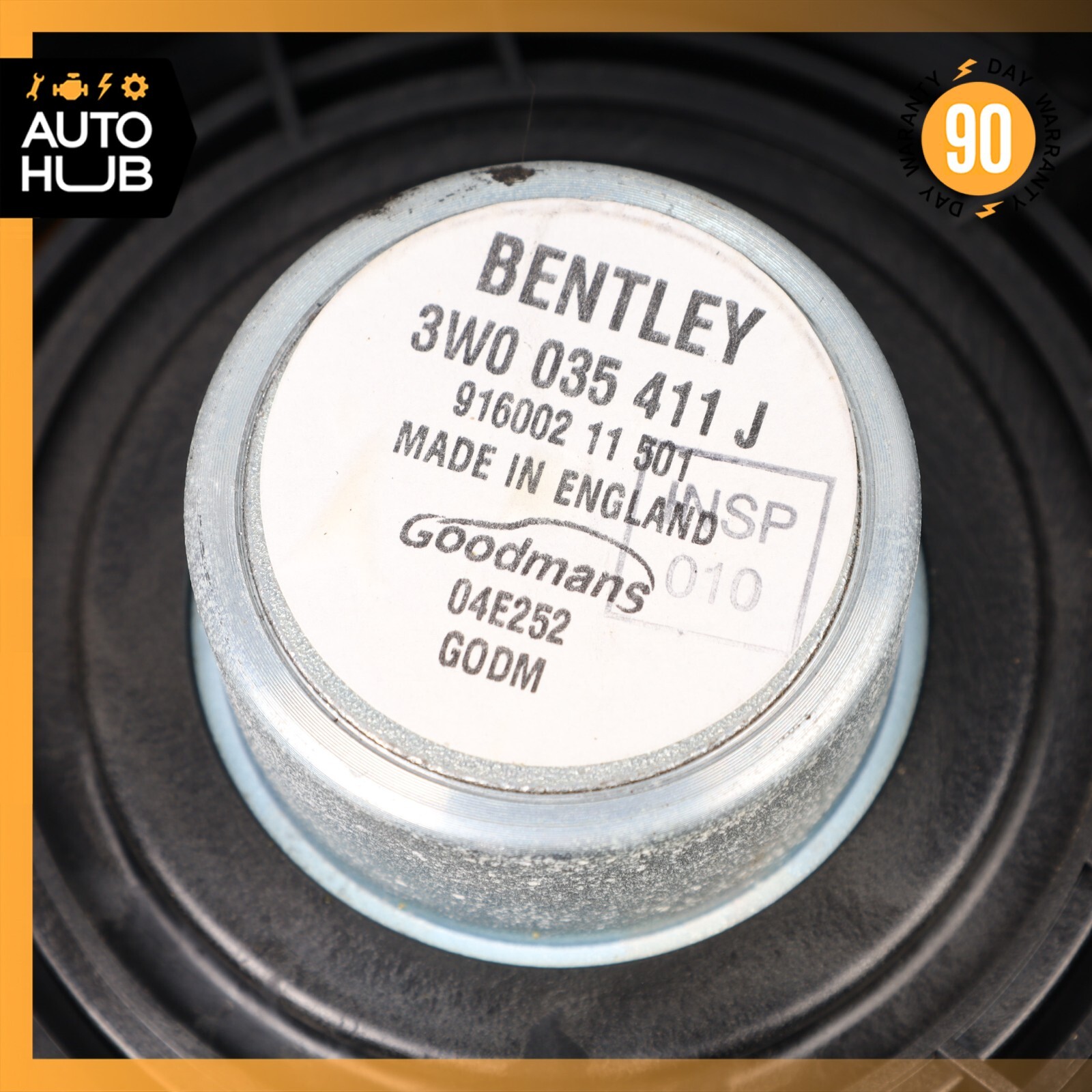03-10 Bentley Continental GT Rear Left or Right Door Sound Speaker OEM