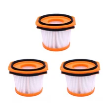 3x HEPA Filter for Shark Wandvac System Vacuum QWS620, WS630, WS631, WS632
