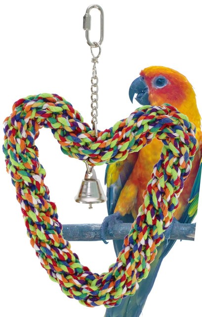 parrot cage toys