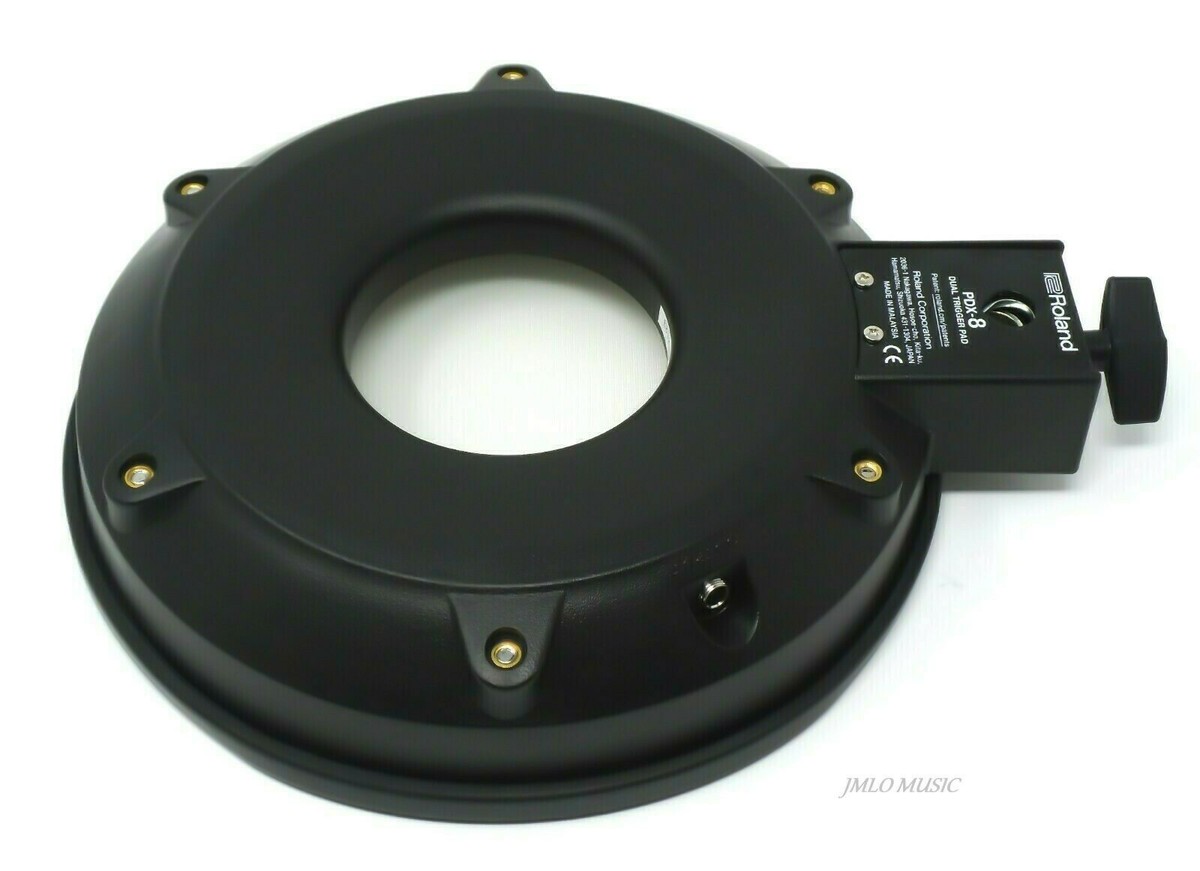 Roland V-Drums PDX-8 Black Dual Trigger Mesh Drum Pad TD-17
